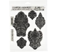 Stampers Anonymous Tim Holtz Cling timbro impostare 7 "X8.5-angoscia Damasco