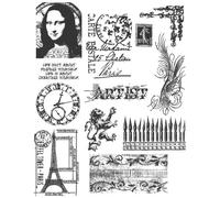 Stampers Anonymous Tim Holtz grandi si aggrappano timbro Mini-Set classici
