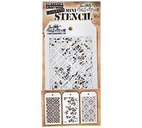 Stampers Anonymous Tim Holtz - Set de 4 Mini Plantillas