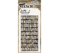Stampers THS060 Tim Holtz Anonymous - Plantilla con Capas, Multicolor, 10,47 x 21,59 cm, Multicolor, 21.5 x 10.5 x 0.1 cm