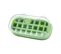 Stampo Cubetti Di Ghiaccio Con Coperchio | Stampo Cubetti Ghiaccio Silicone | Vassoio Con Griglia 3D Per Cubetti Di Ghiaccio | Contenitore Creativo Multiuso Per Cucina Famiglia Viaggi All'aperto
