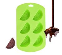 Stampo per Caramelle in Silicone Alimentare - 6 Cavità, Resistente al Calore da -40°C a 230°C | Ideale per Cioccolatini, Dessert Refrigerati, Regali Dolci e Creazioni di Pasticceria 50g