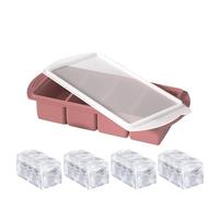 Stampo Per Congelatore In Silicone - Silicone Stampi Per Senza | Stampi Ghiaccioli In | Formine Ghiaccioli Riutilizzabil | Vassoio Alimenti Con Coperchio | Contenitore Da Cucin