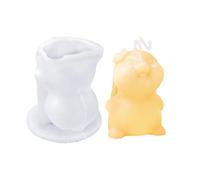 Stampo Per - Decorazioni Per La Casa In Silicone, Per Cemento Festivi | Stampo A Forma Di Coniglietto | Per Le Feste, Gli Uffici, La Casa, La Scrivania, Il Desktop, Il Dormitorio Scolas