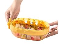 Stampo per produttore di sfere di Ghiaccio, muffa per il congelatore - Maker Ice with LID 24 Stampo a griglia, Vassoio cubo di congelamento, Whisky sicuro Che Produce forniture per caffè, Cocktail
