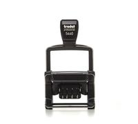 STAMPRINT VERSAL | Sello Personalizado Fechador | Sellos Empresa Automatico Metalico | Sellos Fecha Oficina Logo | Sello Entrada, Salida, Recepción | Modelo TRODAT 5460 | 54x31mm | 12 años | 6 Lineas