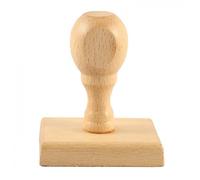 STAMPRINT VERSAL | Sello Personalizado Manual de Madera Natural para Oficina, Empresa, Medico, Profesor, Direccion,| Sellos Caucho con Logo | 5 Lineas