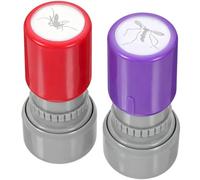 Stamps for Kids 2 Pieces Fake Gnat Gag Inking Toy Inking Stamps