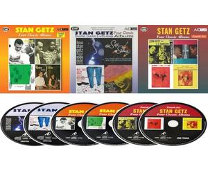 Stan Getz - Stan Getz 6 12 Complete Classic Albums: Focus, Jazz Samba, West Coast Jazz, At The Opera House Stereo/Mono Diz and Getz, The Brothers & Many More
