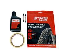 STAN ´S Stans No Tubos Mountain Bicicleta Tubeless Kit Tape 27mm Válvula 44mm