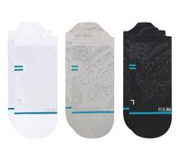 Stance 3 pares de calcetines Run Light Tab M Blanc