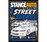 Stance Auto Magazine Street Legends Colouring Book (Stance Auto's Colouring Books)