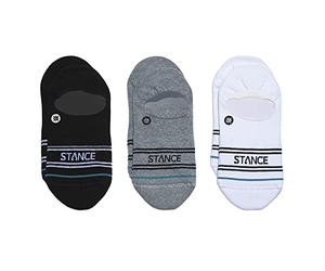 Stance Basic No Show Socks 3-Pack (Small, Multi)