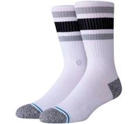 Stance Hombre The Classic Crew Calcetines, white, Large