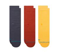 Stance Calcetines deportivos 'ICON ' navy / amarillo / rojo sangre 38-40,5 navy / amarillo / rojo sangre