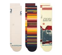 Stance Calcetines 'Zion' amarillo pastel / antracita / blanco lana 42-46 amarillo pastel / antracita / blanco lana