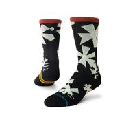 Stance Century Mid Crew Chaussettes L Noir