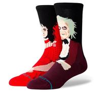 Stance Dearly Beloved Crew Socks Beetlejuice Película Lydia Betelgeuse Calf, Dearly Beloved - Granate, M