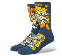 Stance Dj Warrior Socks (Large, Blue)