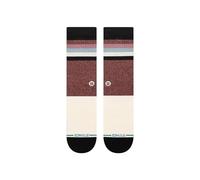 Stance Dockerson Crew Socks Butterblend Soft Navy Striped Calf, azul marino, L