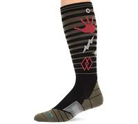 Stance Double Diamond Snow Socks Medium Black