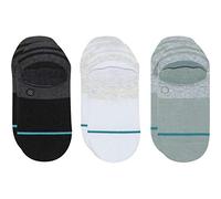 Stance Gamut 2 Super Invisible calcetín - 3 unidades - Hombre - Gris - Large