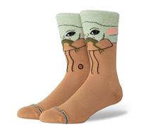 Stance Grogu Hungry Crew Socks Baby Yoda Star Wars - Calcetines de pantorrilla verdes