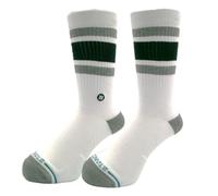 Stance Hombre The Classic Crew Calcetines, white, Large