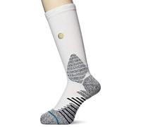 Stance Icon Hoops Crew - Calcetines para hombre - Blanco - Medium