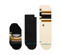 Stance Icon Serie 3 Paquete (Tripulante/ Cuarto/ No Show ) Hombre Talla L (9-13)