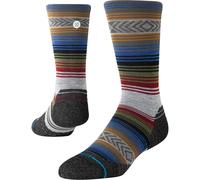 Stance Light Wool Crew calcetines de trekking - Blackred - L
