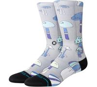 Stance MICROBIAL CREW Socken 2025 string grey, 38-42