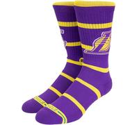 Stance NBA Prep Los Angeles Lakers Calcetines (talla EU 43-47), morado, 43-47