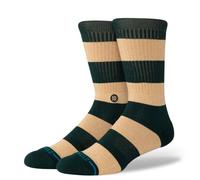 Stance Nep Stripe Crew Socks Pine Multi Pattern - Calcetines de pantorrilla, Pino, M