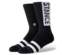 Stance OG Calcetines para Hombre, Negro, Medium