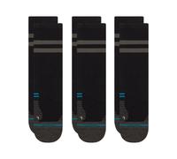 Stance - Ropa para trail running - Franchise Ul Crew 3 Pack Black - Talla 43-46 - Negro Negro 43-46