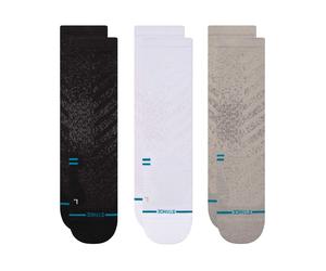 Stance - Ropa para trail running - Run Light Crew 3 Pack Multi - Talla 38-42 - Gris Gris 38-42
