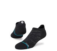 Stance Run Light Tab Calcetines (S, negro), Negro -, S