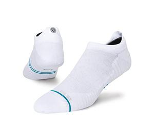 Stance Run Ul Tab Calcetines, Blanco, Large