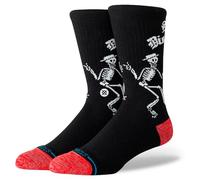 Stance Skelly Dancing Crew Black Medium, Negro , M