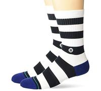 Stance Sock The Fourth ST Crew Calcetines, Black, Large para Hombre
