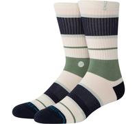 STANCE Striped Delight Crew - Unisex - Beige / Negro - talla 38-42- modelo 2025