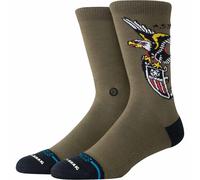 Stance The Eagle Crew calcetines - Military Green - L