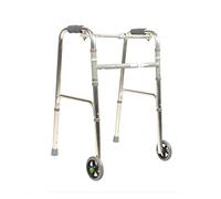 Stand Assist Walker Andador plegable con ruedas Ayuda de movilidad con muleta de 2 ruedas para ancianos, adultos, personas mayores, discapacitados, discapacitados Hopeful