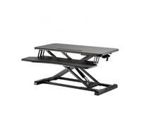 Stand De Escritorio Ewent Ew1545 Ajustable En Altura Y Con Bandeja Para Teclado