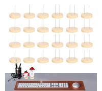 Stand de muñecas con patrón de tejido y crochet: figuras de figura hecha de suave para estantes y armarios de exhibición | FILZ SOPORT FISTA PARA FIGURAS DE ACCIÓN ANIMAL | Postón de juguete hech