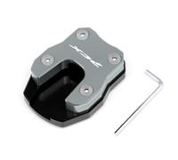 Stand Extensión Pad para PCX 160 150 125 PCX150 PCX160 PCX125 2010-presente Soporte Lateral CNC Motocicleta Almohadilla Placa De Ampliación para Pata Cabra
