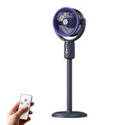 Stand Fan | 5 Speeds 90° Manual Vertical 180° Oscillating Adjustable Height