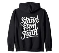 Stand Firm In Faith Sudadera con Capucha