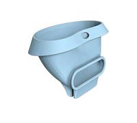 Stand Mixer Funnel, Splash Guard Silicone Set, Powder Transfer System Kit Module, Soft Anti Spill Channel Layer Build, Minimal Baking Design Style for Home Cooking Use